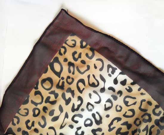 ผ้าพันคอ แฟชั่น ลายเสือดาว ขนาด160*50ซม. ผ้าชีฟอง - พร้อมส่ง ราคา250บาท